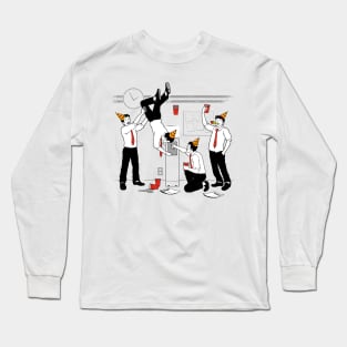 Office Party Long Sleeve T-Shirt